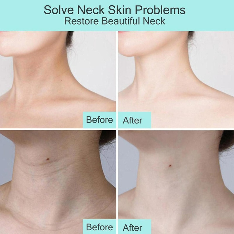 Goat Milk Neck Mask Collagen Firming Anti-Wrinkle Whitening Anti Aging Mask Beauty Moisturizing Lift Firming Neck Skin