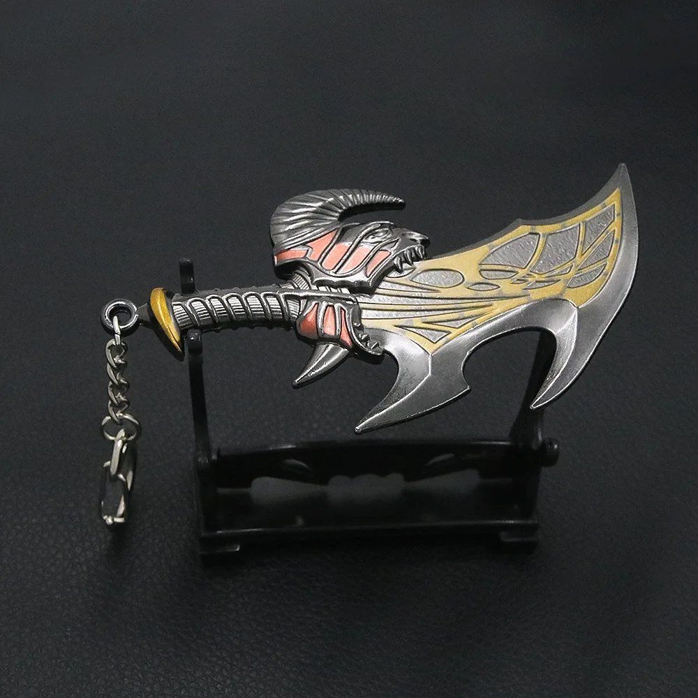 God of War 4 Kratos Sword Keychain Pendant Keyring Jewelry Men And Women Car key chain Accessories