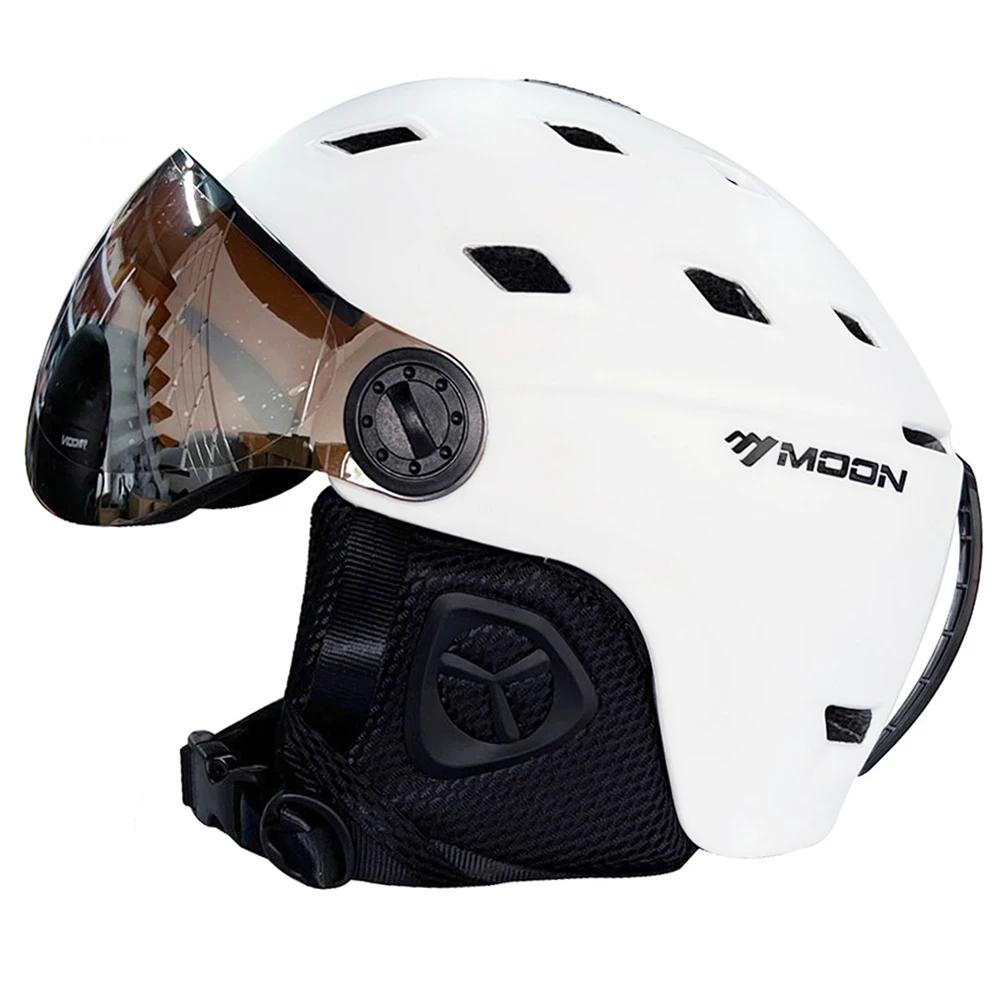 Goggles Skiing Helmet Integrally-Molded PC+EPS High-Quality Ski Helmet Outdoor Adult Sport Ski Snowboard Skateboard Goggles Skiing Helmet Integrally-Molded PC+EPS High-Quality Ski Helmet Outdoor Adult Sport Ski Snowboard Skateboard