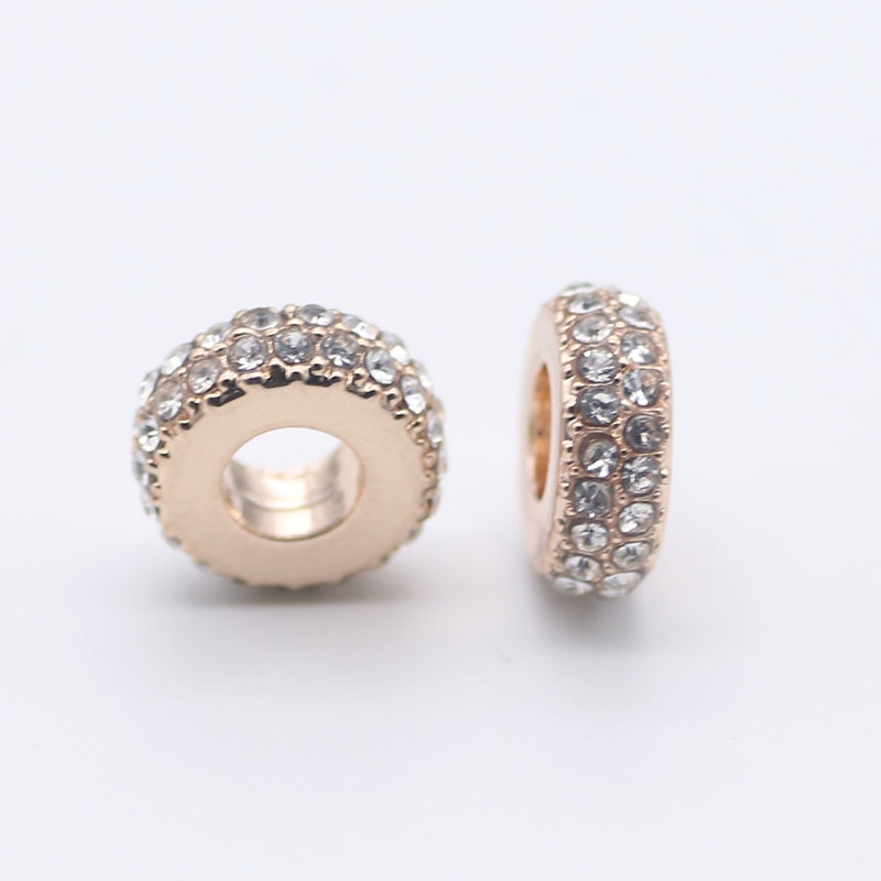 Gold Charms Bracelet Bead Spacer Gold Charms Bracelet Bead Spacer