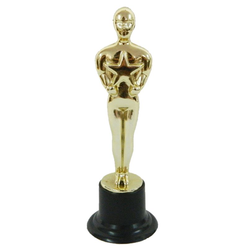 Gold Colored Fake Oscar Trophies (12pcs) Gold Colored Fake Oscar Trophies (12pcs)