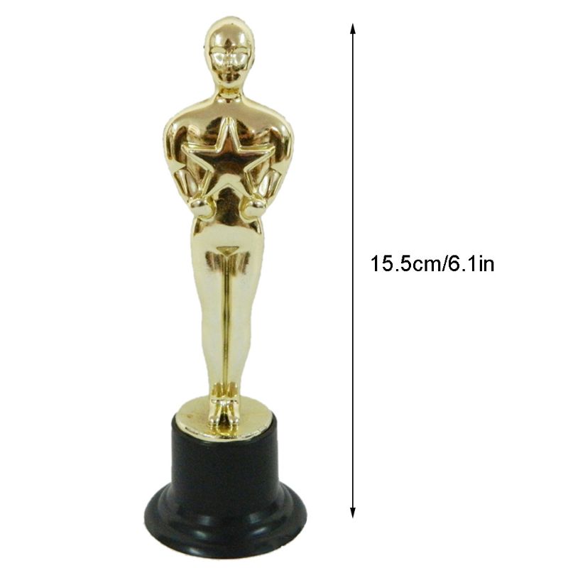 Gold Colored Fake Oscar Trophies (12pcs) Gold Colored Fake Oscar Trophies (12pcs)