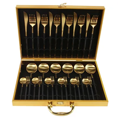 Gold Cutlery 30pcs Dinnerware Set Gold Cutlery 30pcs Dinnerware Set
