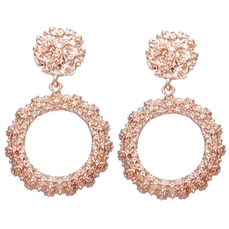 Gold Drop Earrings Fashionable Accessory Gold Drop Earrings Fashionable Accessory