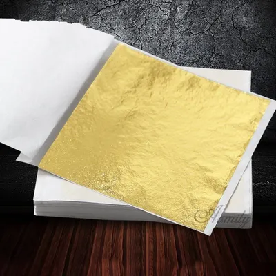Gold Foils Sheets Pack (100 Pcs) Gold Foils Sheets Pack (100 Pcs)