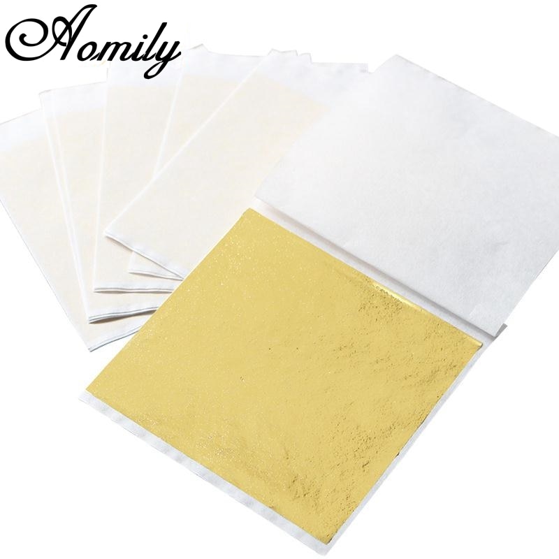 Gold Foils Sheets Pack (100 Pcs) Gold Foils Sheets Pack (100 Pcs)