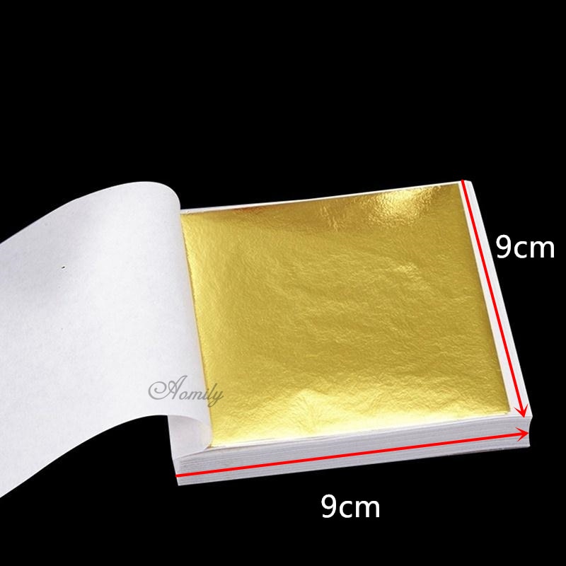 Gold Foils Sheets Pack (100 Pcs) Gold Foils Sheets Pack (100 Pcs)
