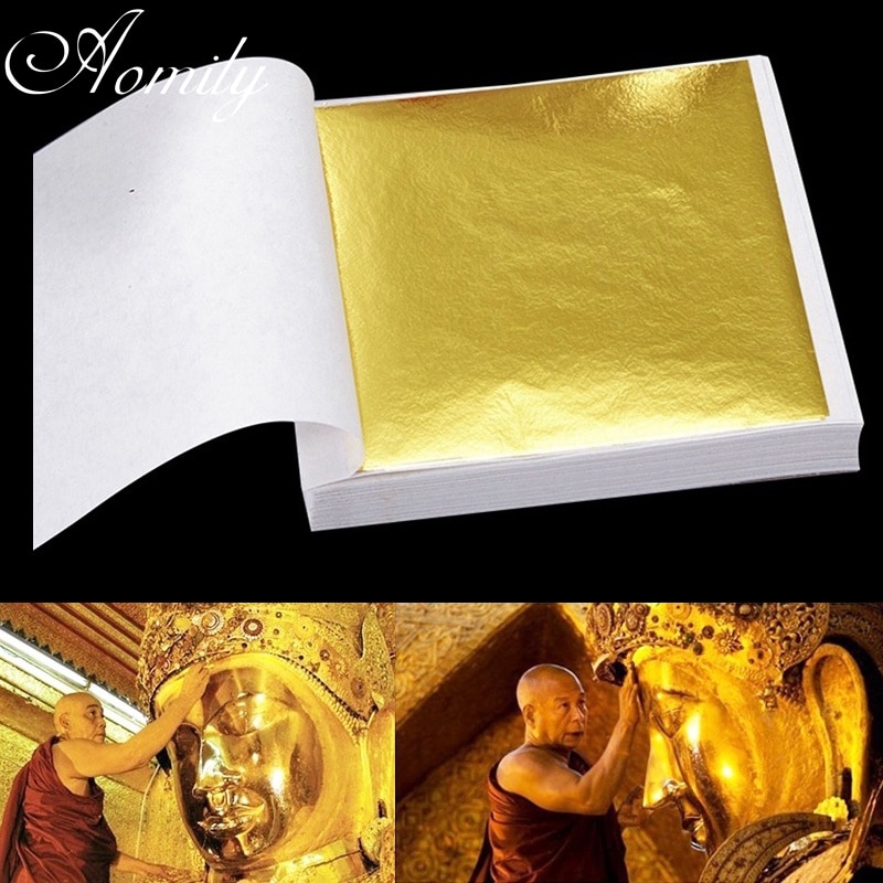 Gold Foils Sheets Pack (100 Pcs) Gold Foils Sheets Pack (100 Pcs)