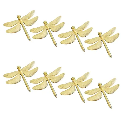 Gold Metal Dragonfly Napkin Rings (8pcs) Gold Metal Dragonfly Napkin Rings (8pcs)