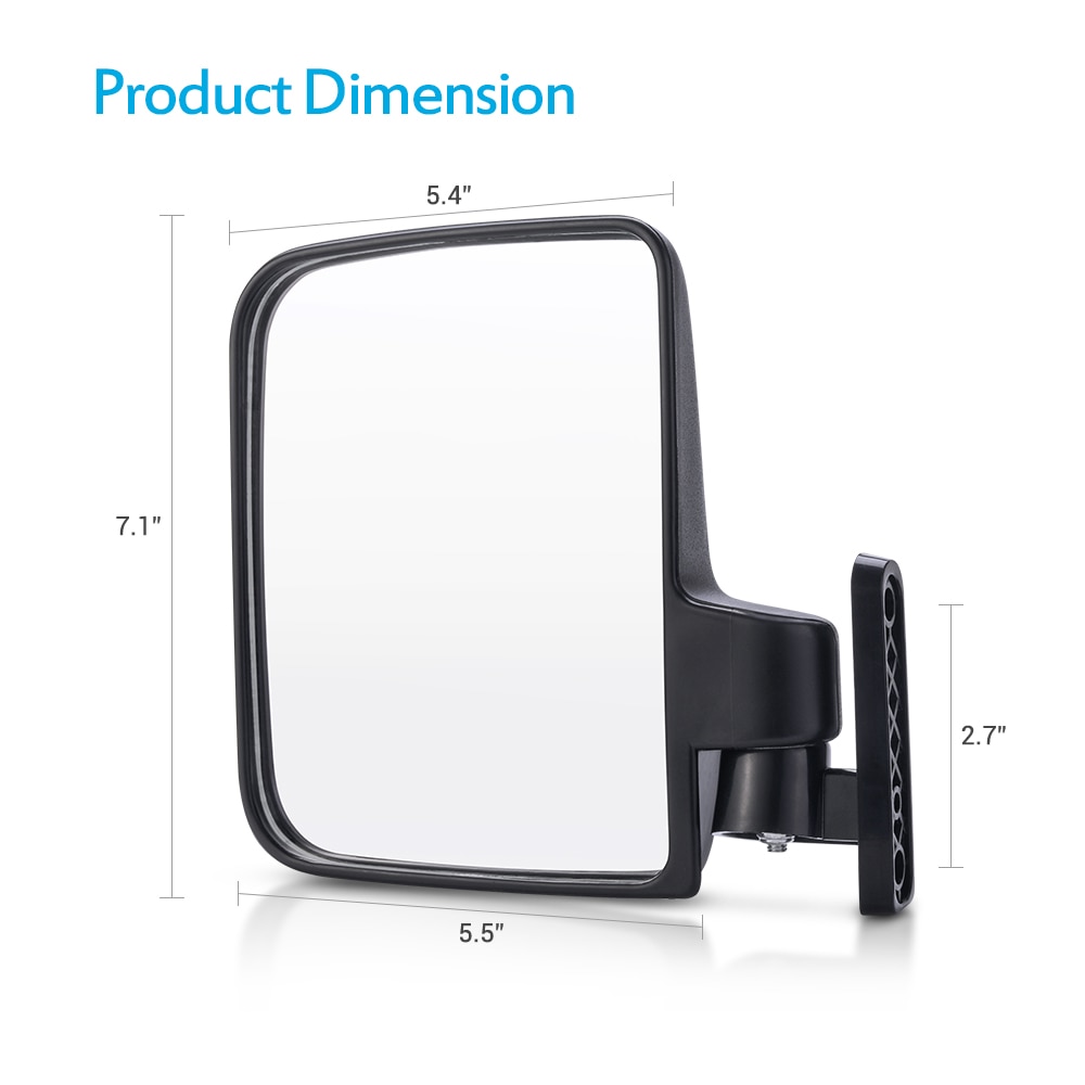 Golf Cart Mirrors Foldable Mirrors Golf Cart Mirrors Foldable Mirrors