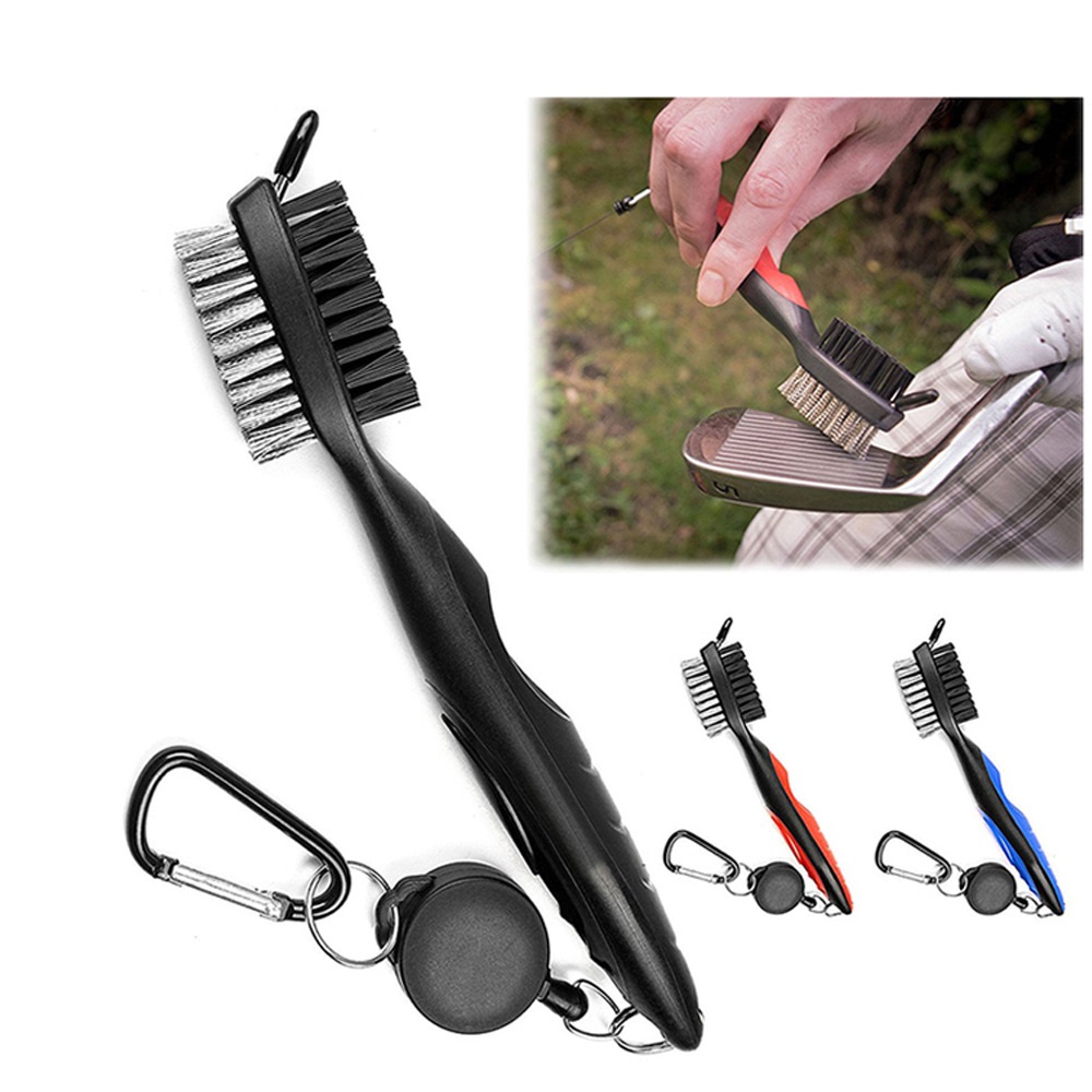 Golf Cleaning Brush with Carabiner