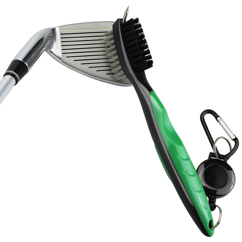 Golf Cleaning Brush with Carabiner Golf Cleaning Brush with Carabiner