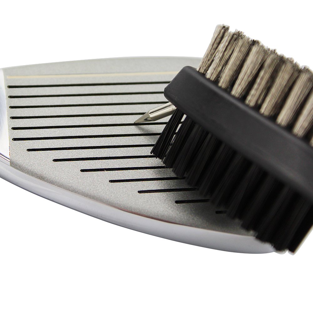 Golf Cleaning Brush with Carabiner Golf Cleaning Brush with Carabiner
