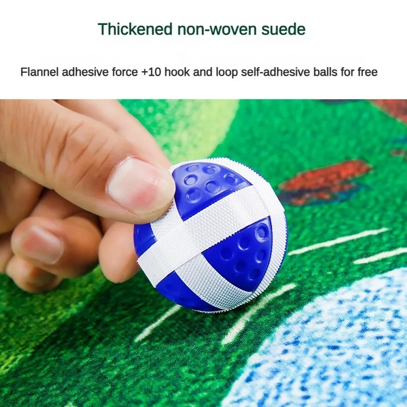 Golf Cutting Practice Pad Dart Target Sticky Ball Blanket Can Be Tiled and Hung
