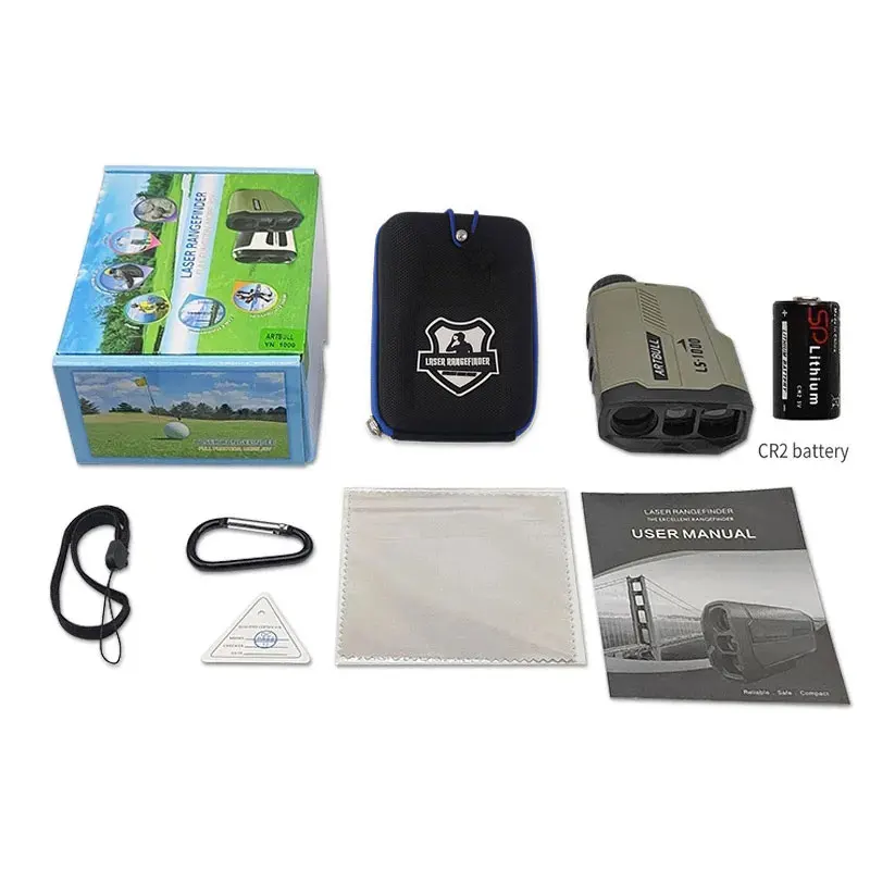 Golf Laser Rangefinder 1000M Telescope with Flag-Lock Slope Pin Distance Meter for Hunting Monocular Golf Laser Rangefinder 1000M Telescope with Flag-Lock Slope Pin Distance Meter for Hunting Monocular