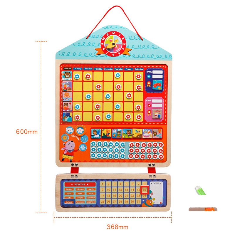 Good Habits Chart Montessori Toy Good Habits Chart Montessori Toy