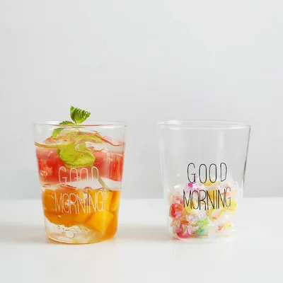 Good Morning Cup 450ml Glass Good Morning Cup 450ml Glass