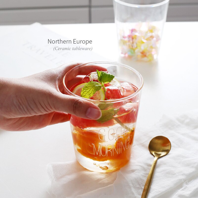 Good Morning Cup 450ml Glass Good Morning Cup 450ml Glass