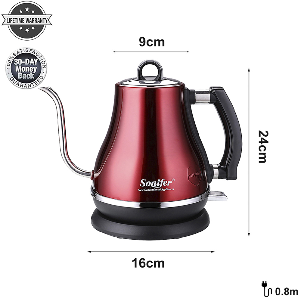 Gooseneck Electric Kettle 1.2L Capacity Gooseneck Electric Kettle 1.2L Capacity