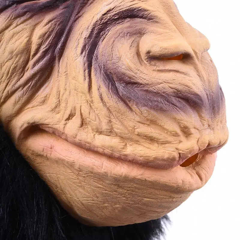 Gorilla Monkey Halloween Masks Adult Full Face Funny Mask Latex Halloween Party Cosplay Costume Masquerade Realistic Gorilla Monkey Halloween Masks Adult Full Face Funny Mask Latex Halloween Party Cosplay Costume Masquerade Realistic