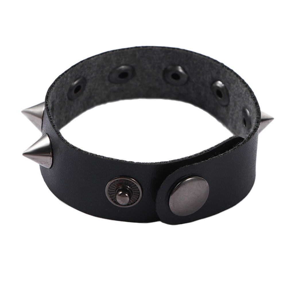 Gothic One Row Spike Bracelet