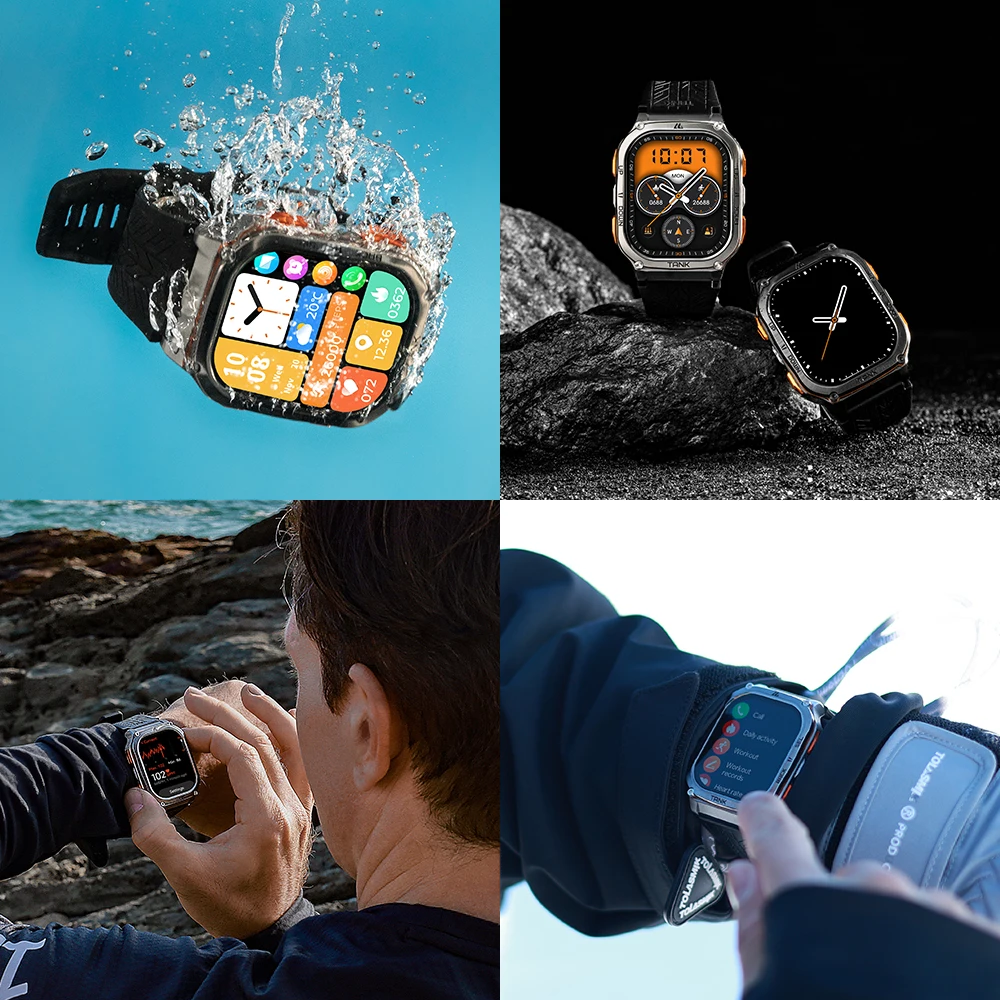GPS Smart Watches For Men Women Smartwatch AOD Electronic Military Rugged Waterproof Watch GPS Smart Watches For Men Women Smartwatch AOD Electronic Military Rugged Waterproof Watch