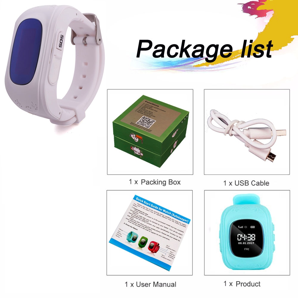 GPS Tracker Watch Safety Locator GPS Tracker Watch Safety Locator