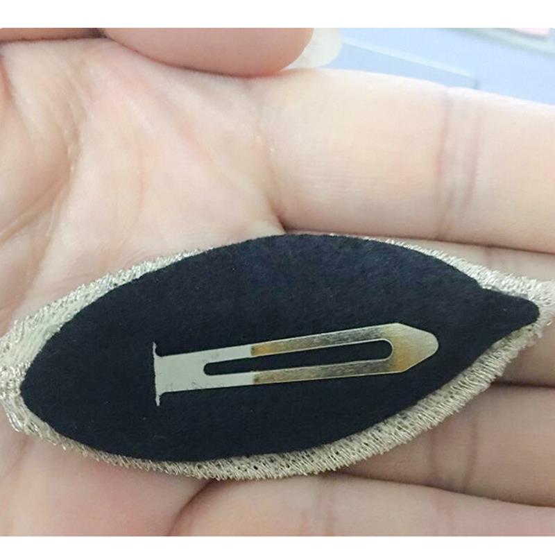 Gradient Cloth Leaf Hair Clip