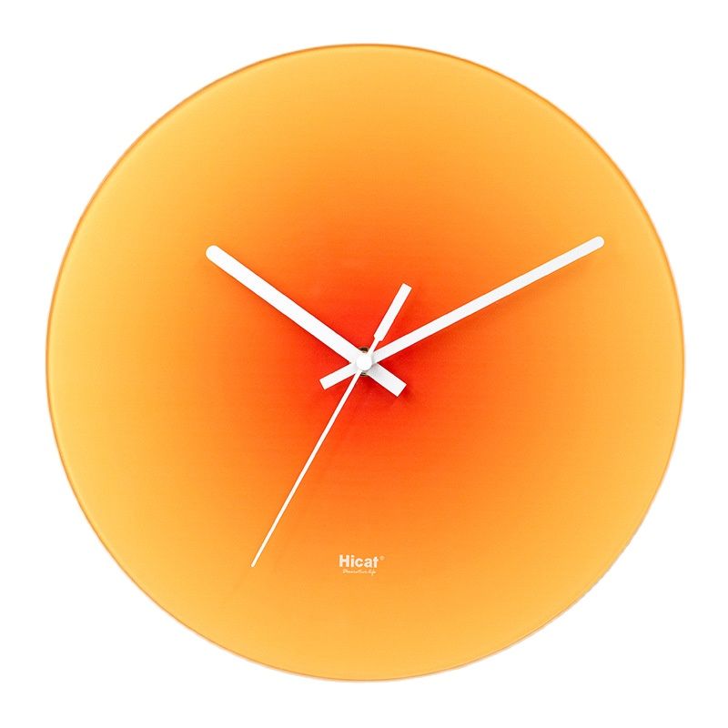 Gradient Color Glass Sunset Clock Gradient Color Glass Sunset Clock