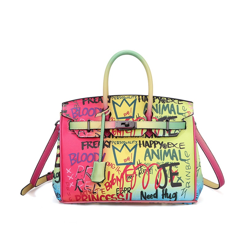 Graffiti Crossbody Bag For Women