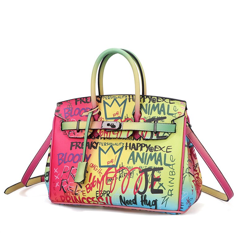 Graffiti Crossbody Bag For Women