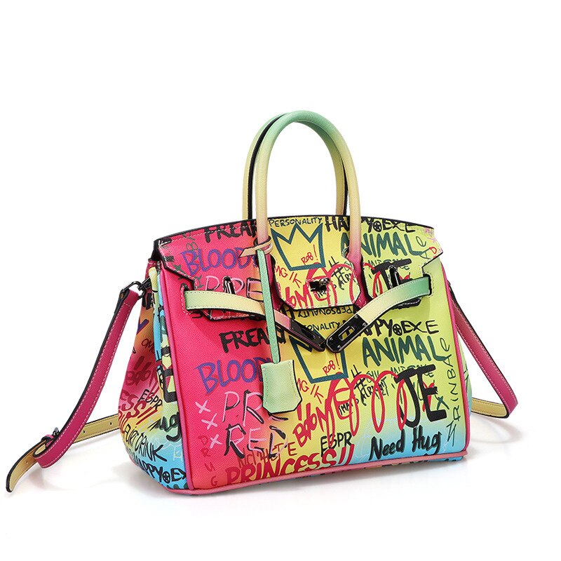 Graffiti Crossbody Bag For Women