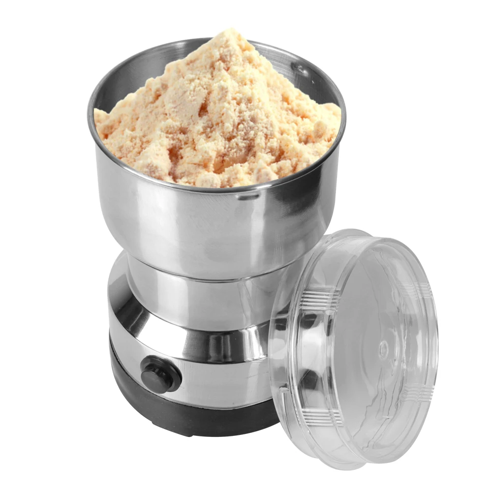Grains Grinder Machine Kitchen Multifunctional Coffe Chopper Blades Nuts Beans Spices Blender Electric Coffee Grinder