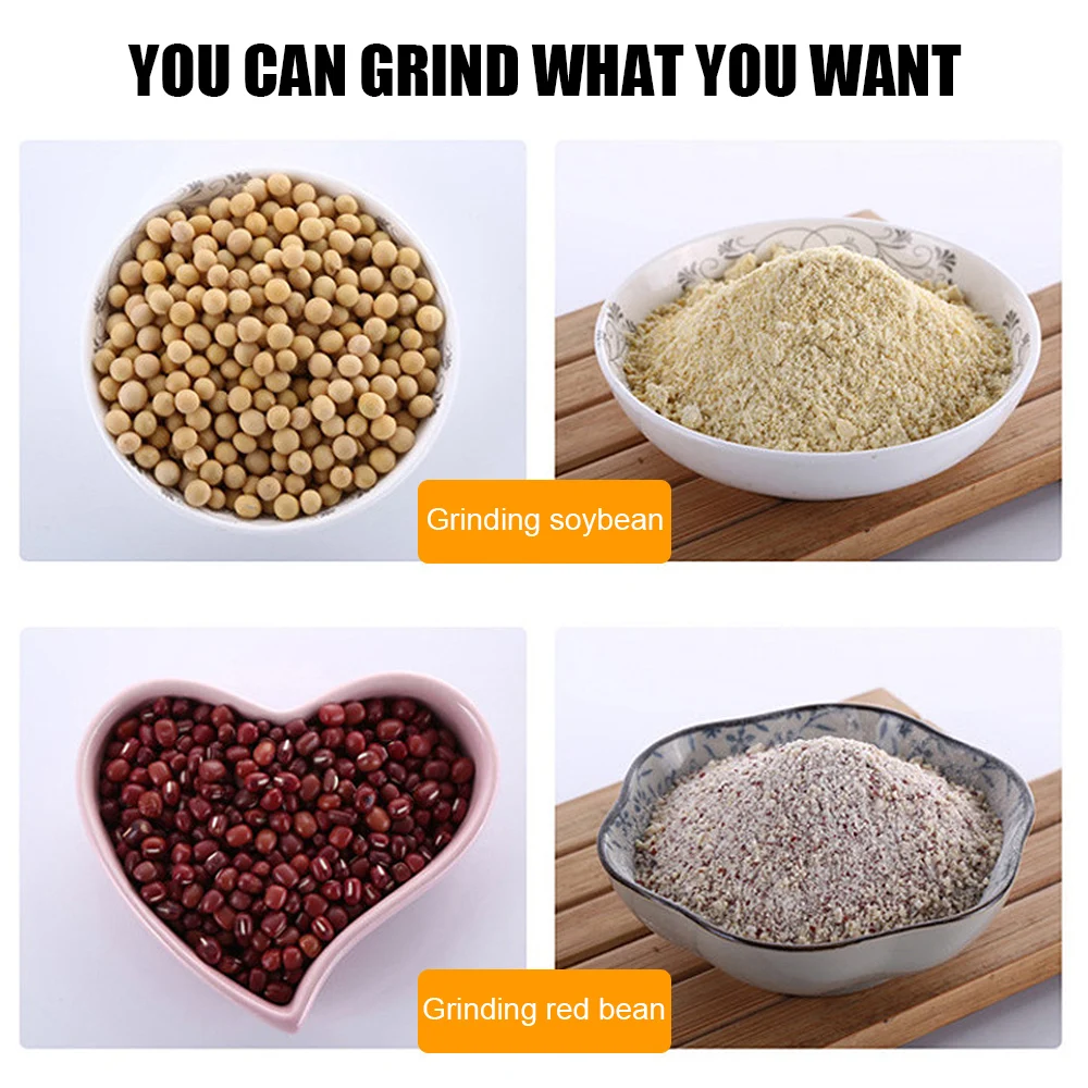 Grains Grinder Machine Kitchen Multifunctional Coffe Chopper Blades Nuts Beans Spices Blender Electric Coffee Grinder