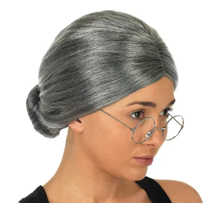 Grandma Wig Halloween Costume Grandma Wig Halloween Costume
