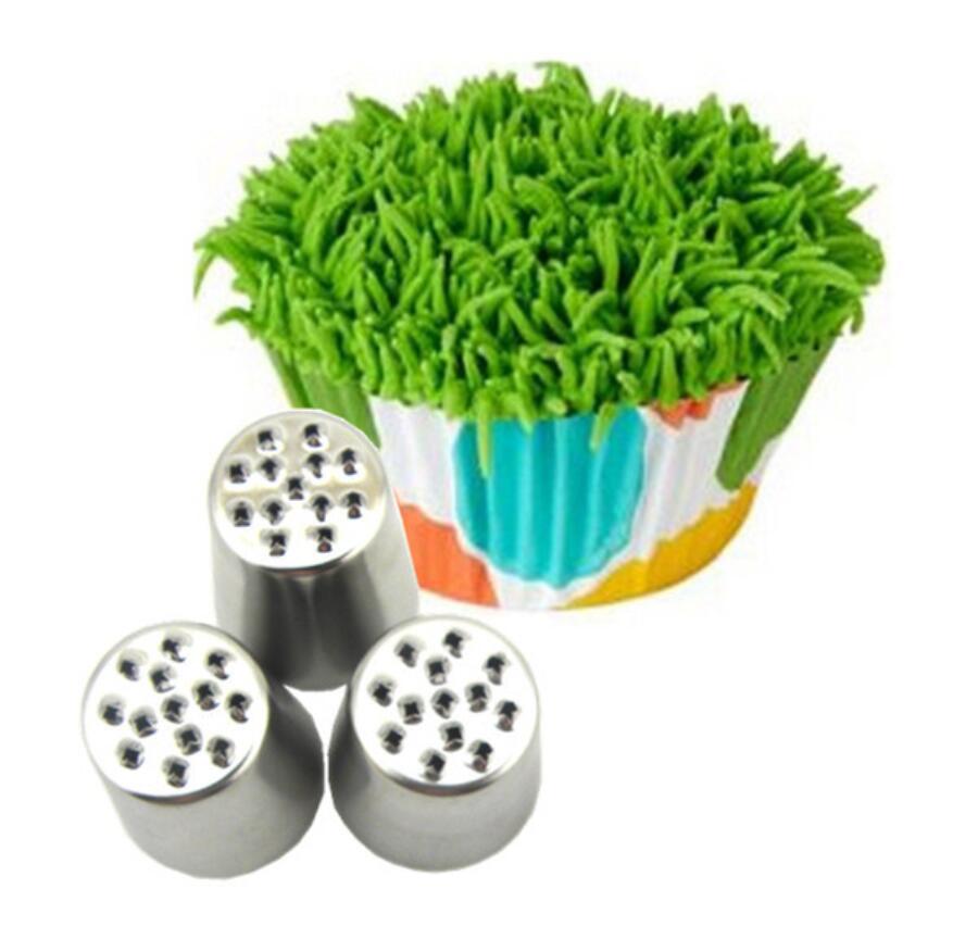 Grass Piping Tip Icing Nozzle (3 pcs) Grass Piping Tip Icing Nozzle (3 pcs)