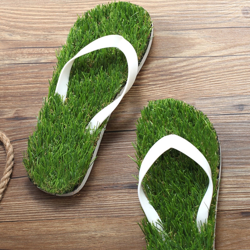 Grass Slippers Cool Lawn Flip Flops Grass Slippers Cool Lawn Flip Flops
