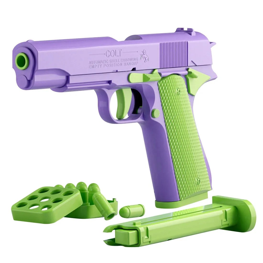 Gravity Straight Jump Toy 3D Printed Gun Non-Firing Cub Radish Toy Kids Stress Relief Toy Christmas Gift Gravity Straight Jump Toy 3D Printed Gun Non-Firing Cub Radish Toy Kids Stress Relief Toy Christmas Gift