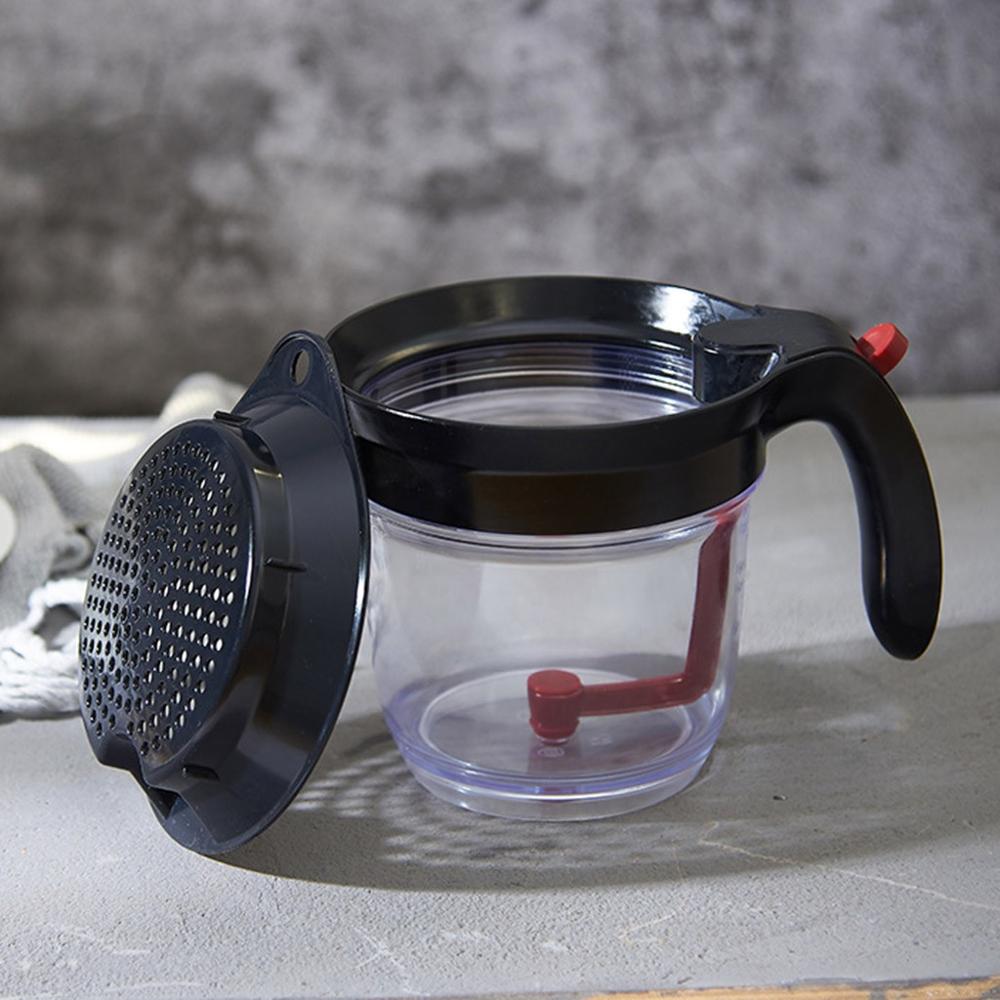 Gravy Separator Fat Filter with Strainer