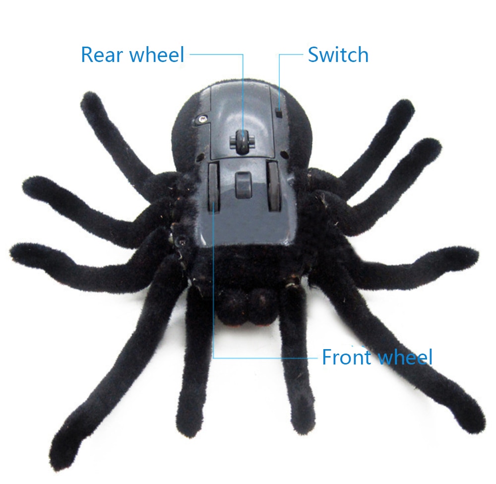Great for Pranks Remote Control Spider