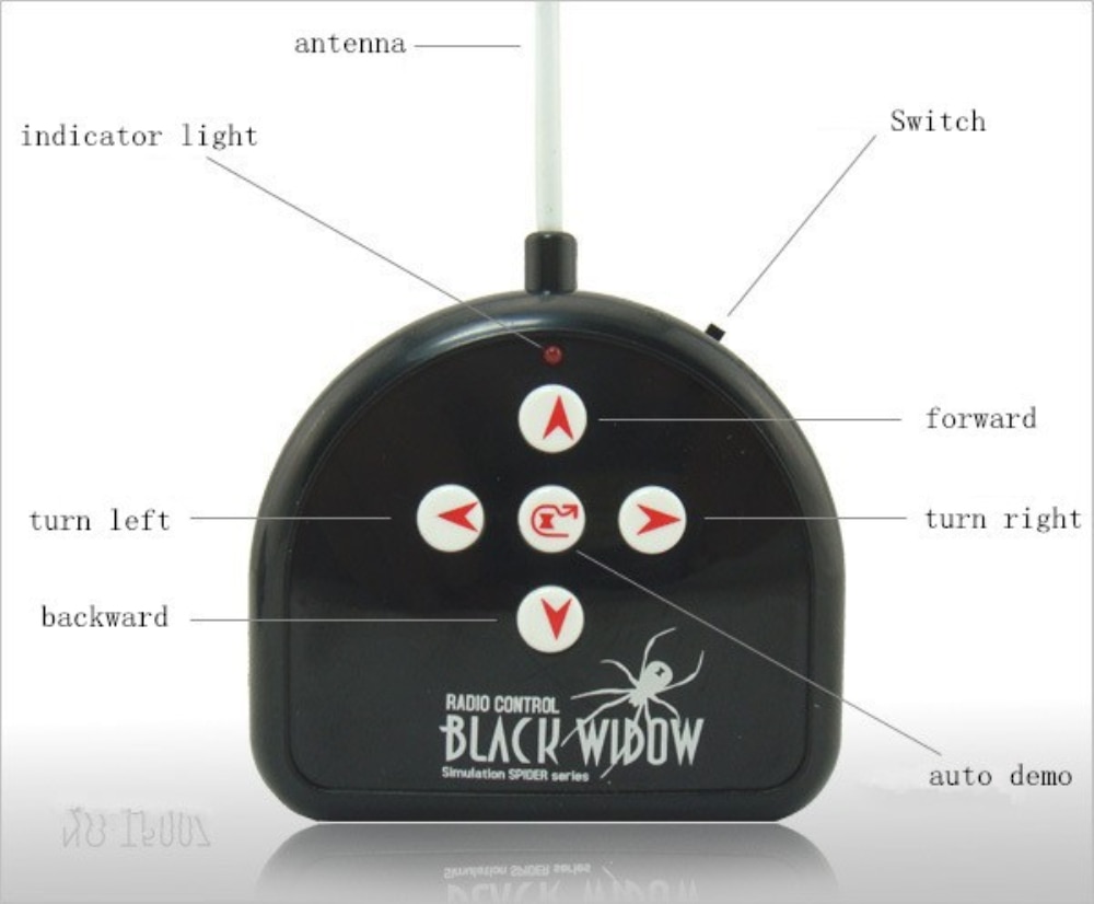 Great for Pranks Remote Control Spider