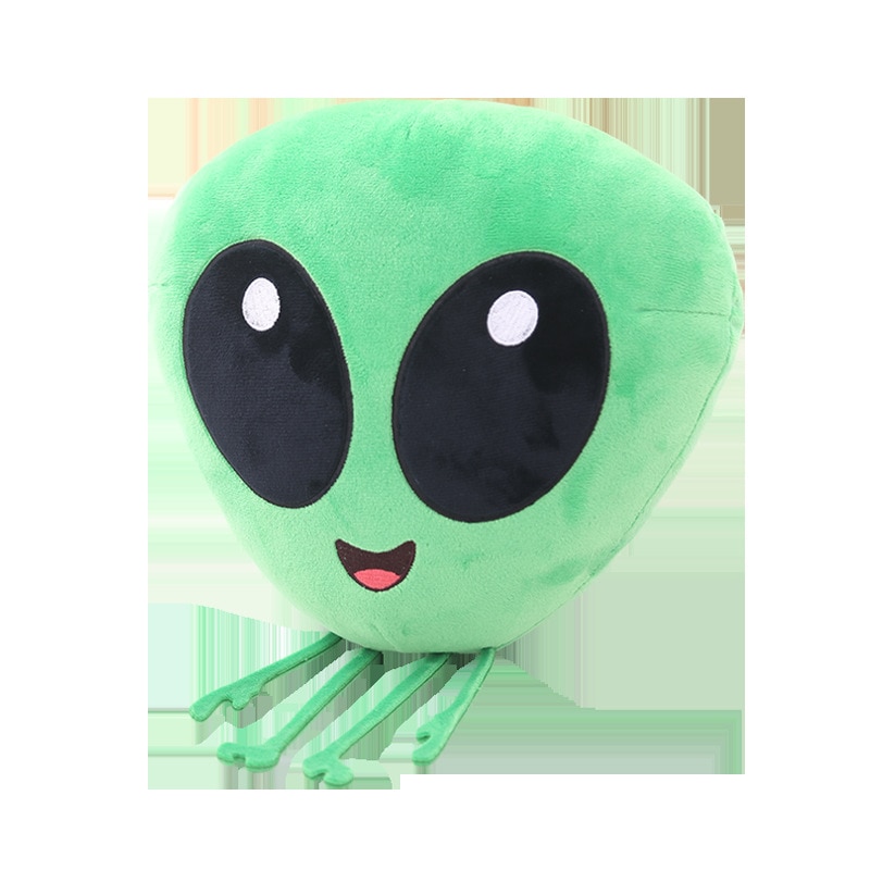 Green Big Head Alien Plush