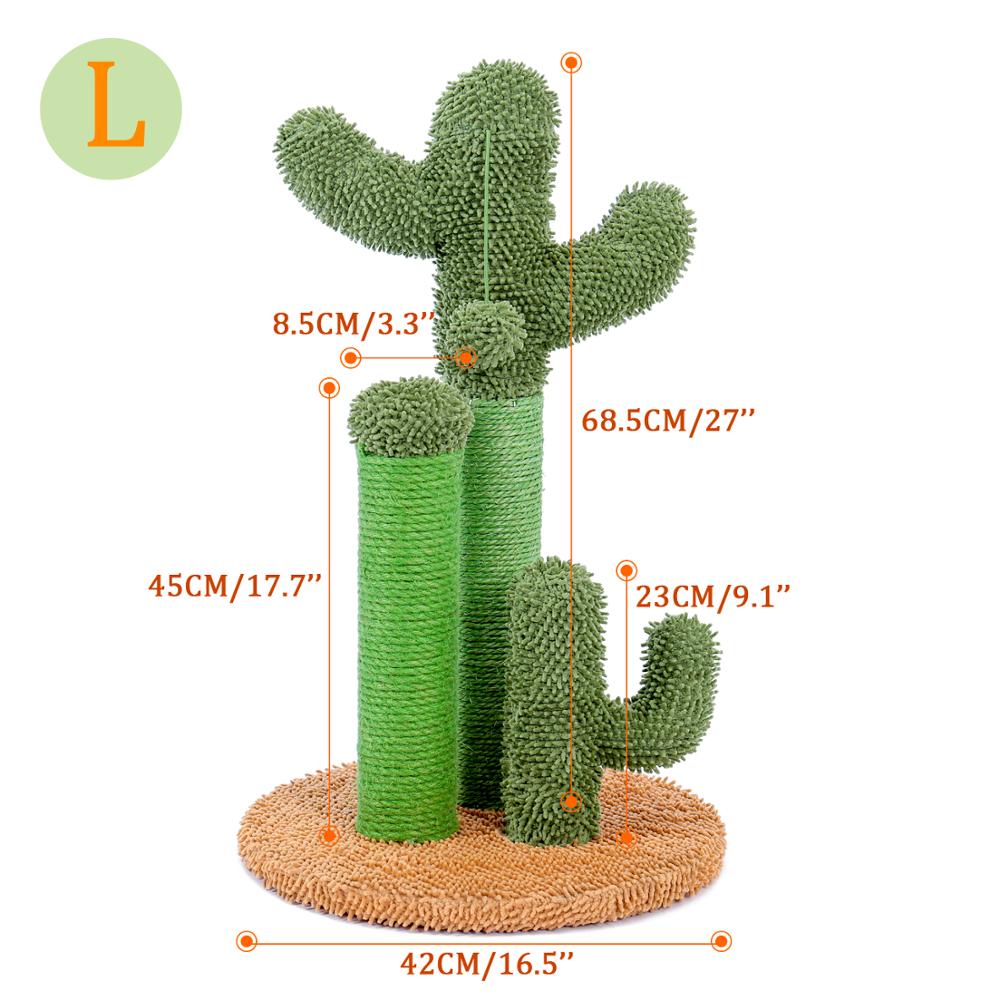 Green Cat Cactus Scratch Post Green Cat Cactus Scratch Post
