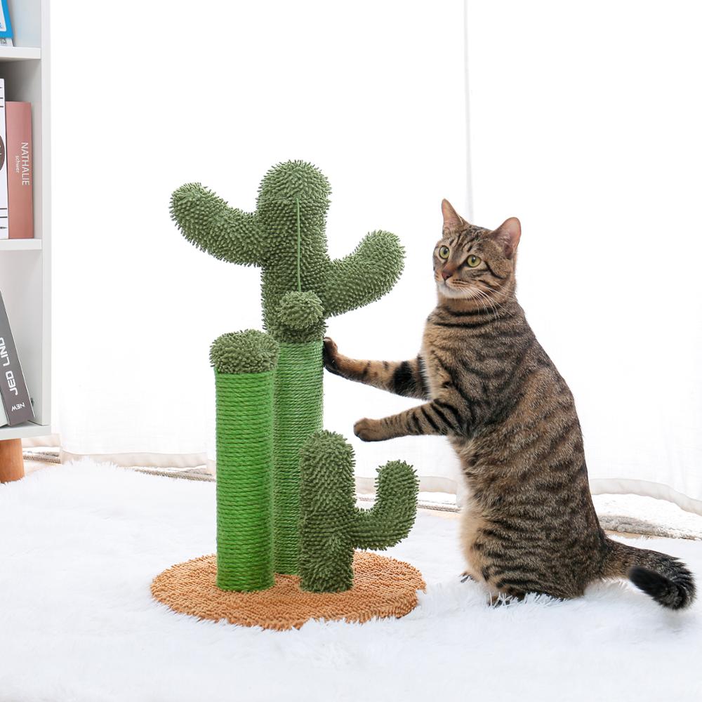 Green Cat Cactus Scratch Post Green Cat Cactus Scratch Post