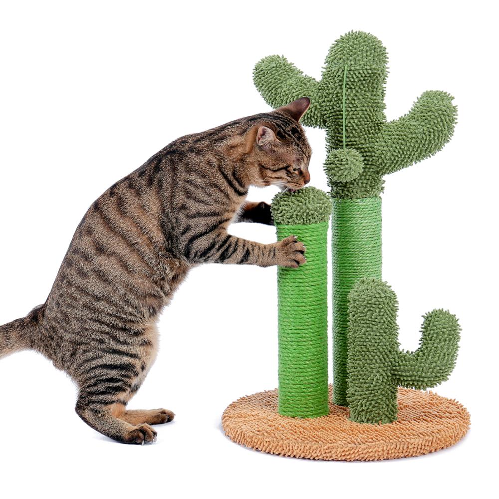 Green Cat Cactus Scratch Post Green Cat Cactus Scratch Post
