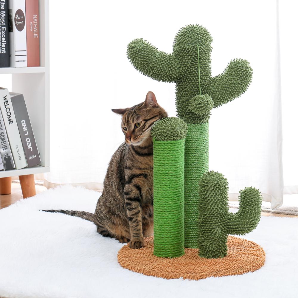 Green Cat Cactus Scratch Post Green Cat Cactus Scratch Post