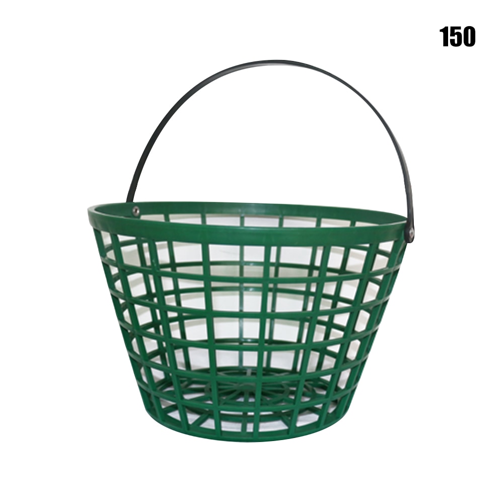 Green Golf Ball Basket with Handle Green Golf Ball Basket with Handle