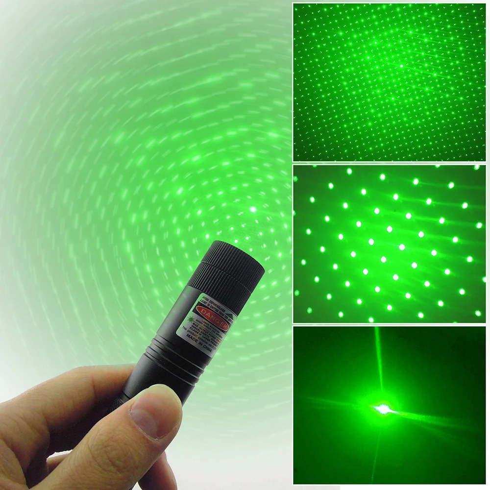 Green Laser Pointer Pen 301 532nm High Power Glare Outdoor Flashlight Professional Travel Indicator Hunting Laser Device