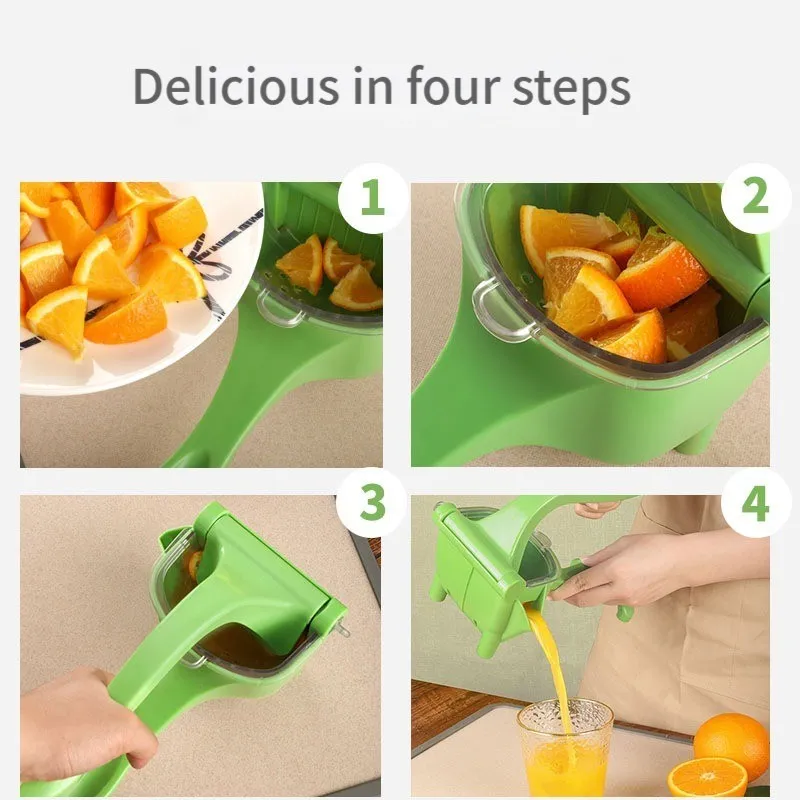 Green Multifunctional Juicer Handheld Non-electric Lemon Squeezer Fruit Vegetable Small Juicer Manual Juicer Green Multifunctional Juicer Handheld Non-electric Lemon Squeezer Fruit Vegetable Small Juicer Manual Juicer