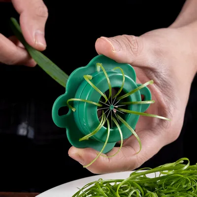 Green Onion Slicer Shredder Tool